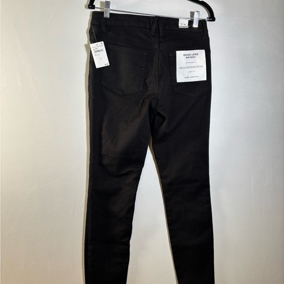 Good American Black Skinny Jeans Size 10 - Picture 6 of 7
